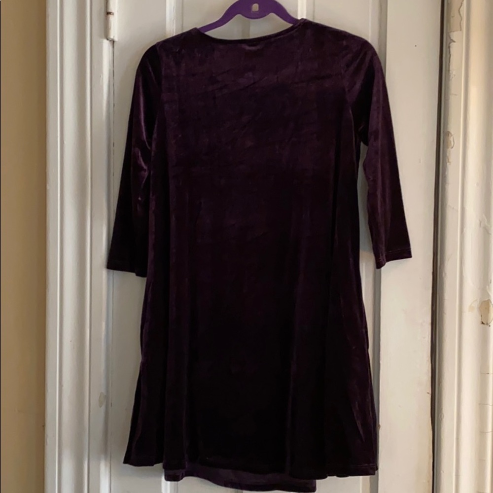 Agnes & Dora Deep Purple Swing Tunic - Size Small - Picture 3 of 3